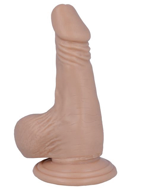 Malé realistické dildo s přísavkou